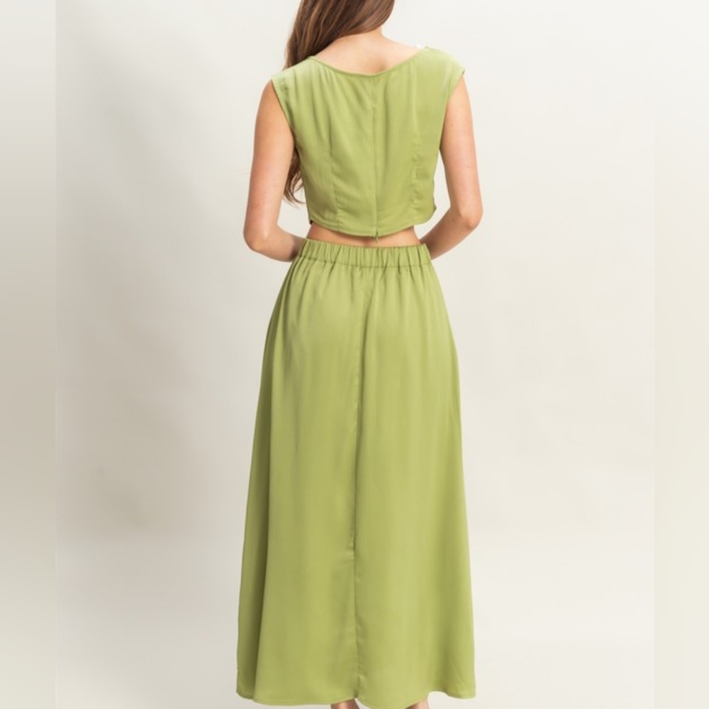 Dream In Matcha Maxi Set - Picture 6 of 10